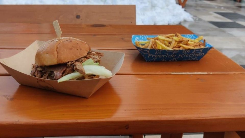 Pancake Burger Combo