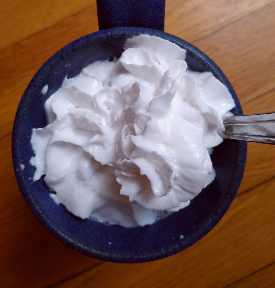 Whipped cream